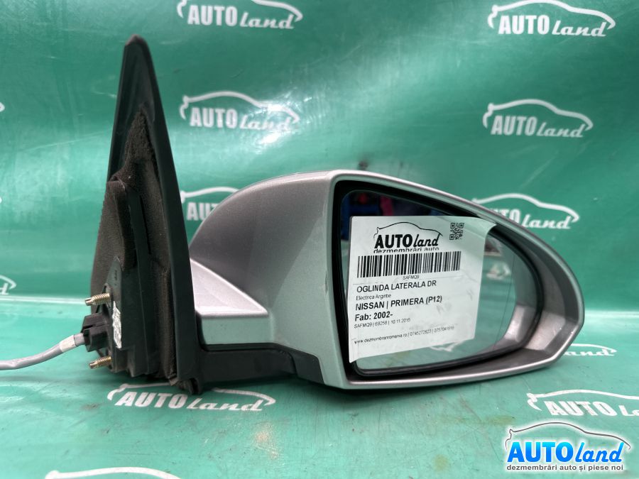 Oglinda Dreapta NISSAN PRIMERA (P12) 2002-2025 Cod 96301AU322 