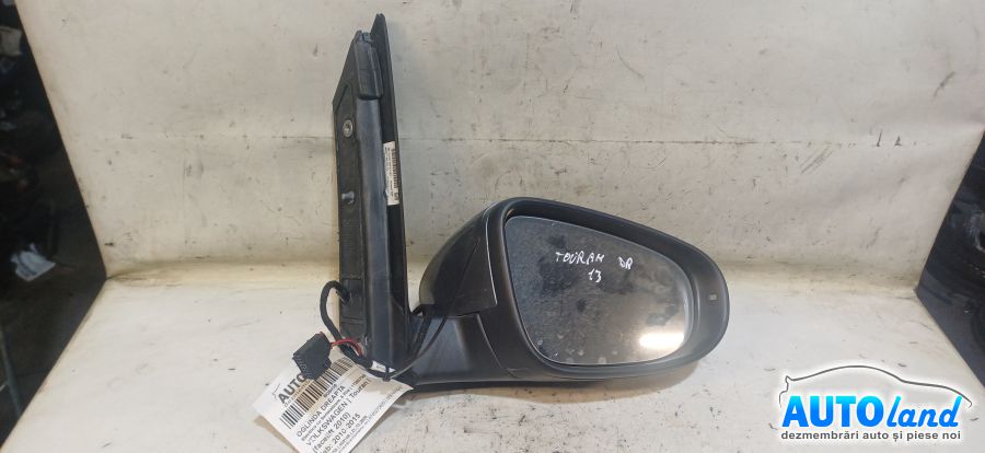 Oglinda Dreapta VOLKSWAGEN Touran I (facelift 2010) 2010-2015 Cod 1T2857508AG 