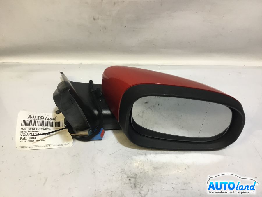 Oglinda Dreapta VOLVO S40 II (MS) 2004-2025 Cod 3303000RH 