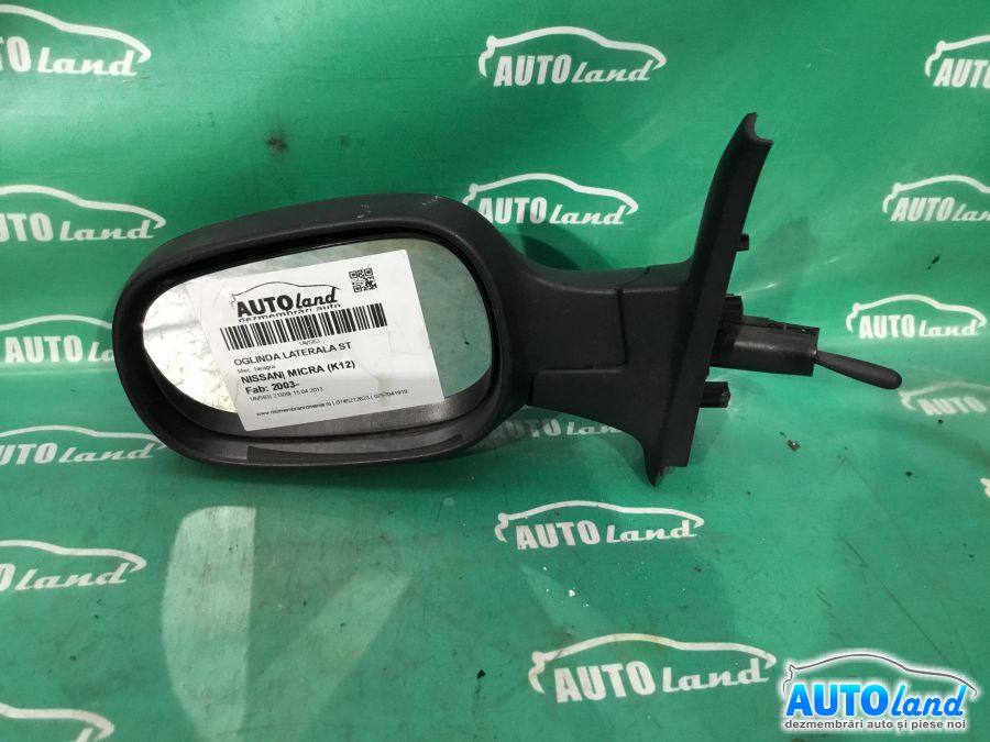 Oglinda Stanga NISSAN MICRA (K12) 2003-2025 Cod 30266A 