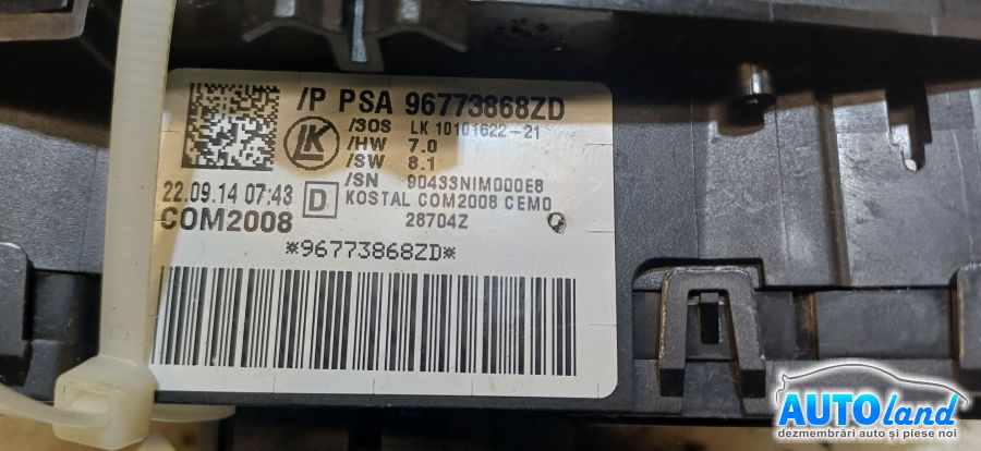 Panglica Volan (spirala Volan) CITROEN C3 II 2009-2026 Cod 96773868ZD 