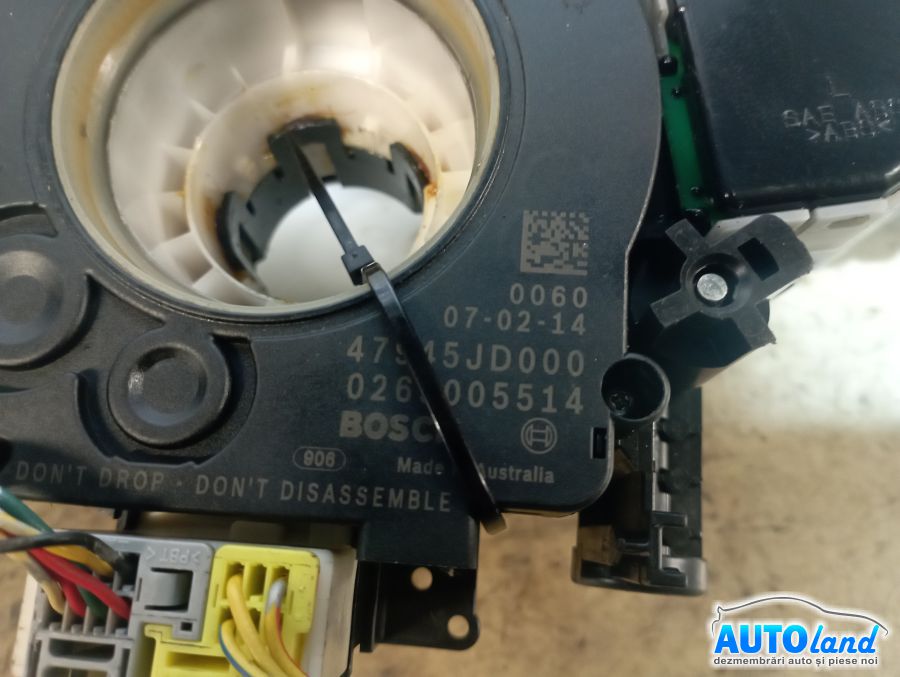 Panglica Volan (spirala Volan) NISSAN QASHQAI (J10,JJ10) 2007-2025 Cod 47945JD000 