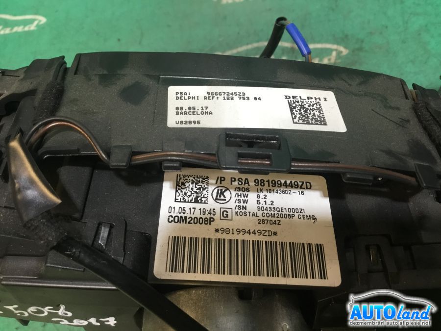 Panglica Volan (spirala Volan) PEUGEOT 508 2010-2025 Cod 96667245ZD 