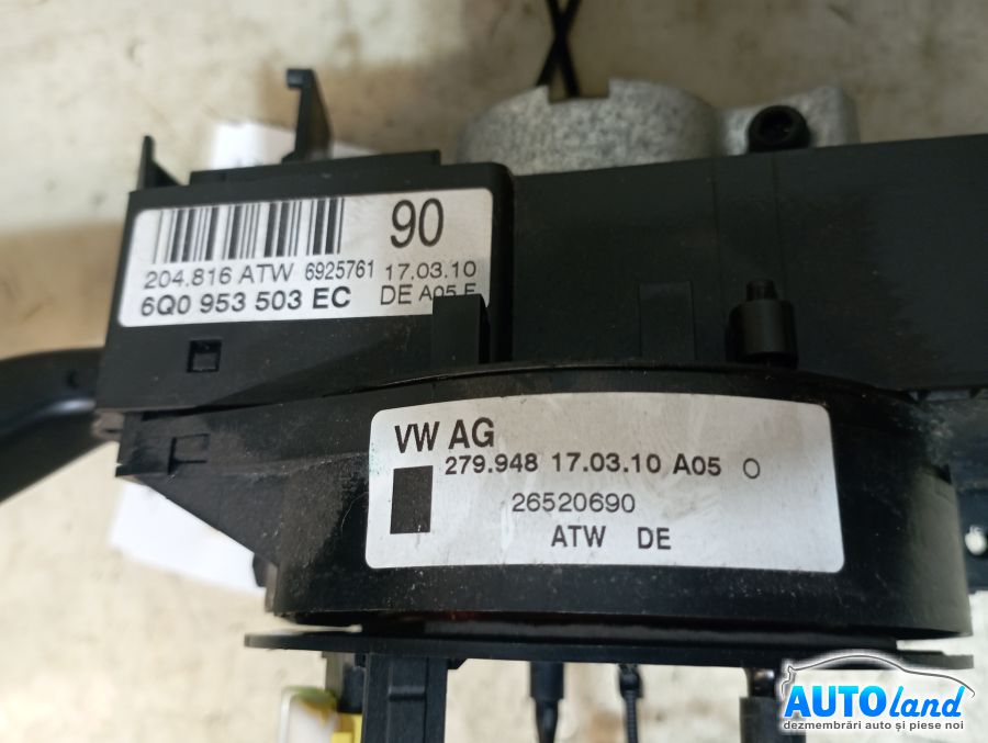 Panglica Volan (spirala Volan) VOLKSWAGEN POLO (6R_) 2009-2025 Cod 6Q0953503EC 