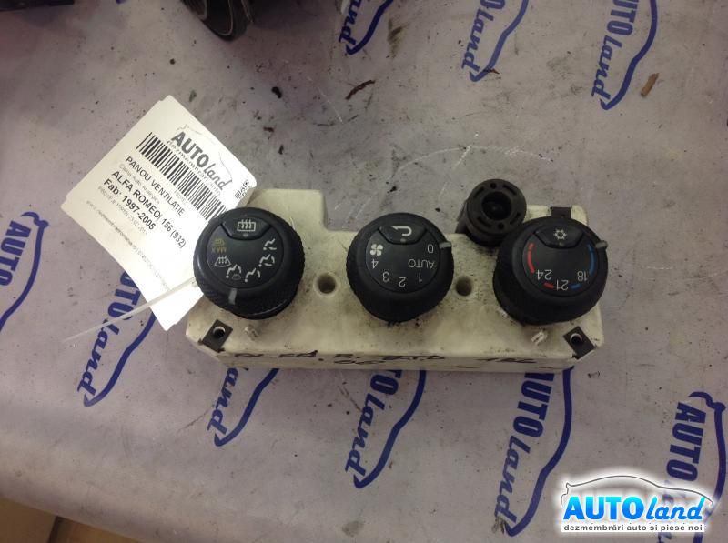 Panou Comanda AC (ventilatie) ALFA ROMEO 156 (932) 1997-2005 Cod 16238079 