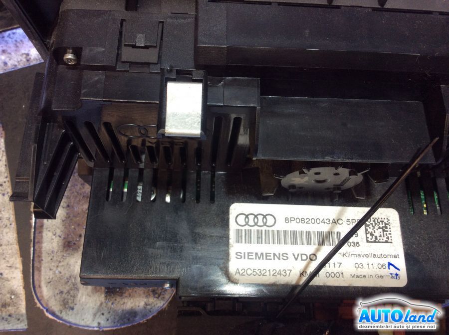 Panou Comanda AC (ventilatie) AUDI A3 (8P1) 2003-2025