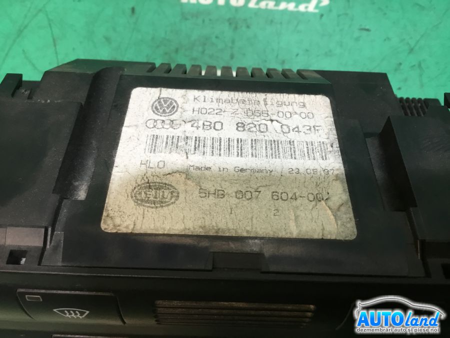 Panou Comanda AC (ventilatie) AUDI A6 (4B,C5) 1997-2005 Cod 4B0820043F 