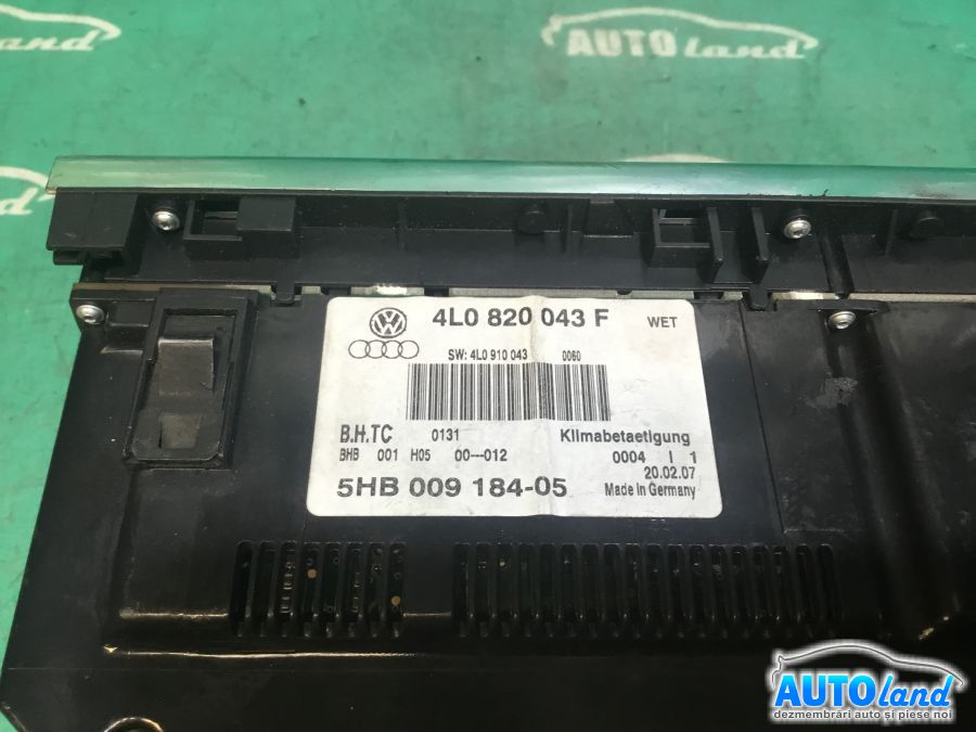 Panou Comanda AC (ventilatie) AUDI Q7 (4L) 2006-2025 Cod 4L0820043F 