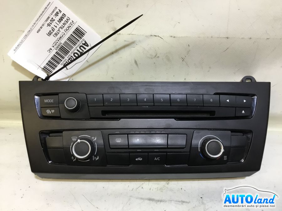 Panou Comanda Ac (ventilatie) BMW 1 (F20) 2010-2025 Cod 64119207197 