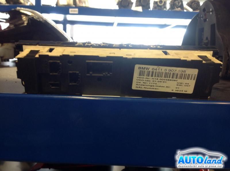 Panou Comanda AC (ventilatie) BMW 3 (E46) 1998-2005 Cod 64116907898 