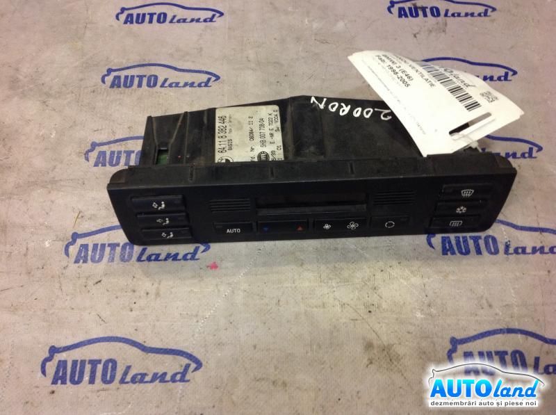 Panou Comanda AC (ventilatie) BMW 3 (E46) 1998-2005 Cod 64118382446 