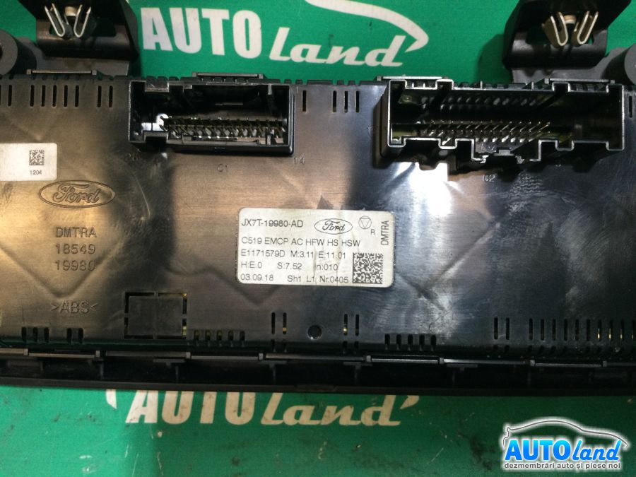 Panou Comanda AC (ventilatie) FORD Focus IV Turnier 2018-2025 Cod JX7T19980AD 