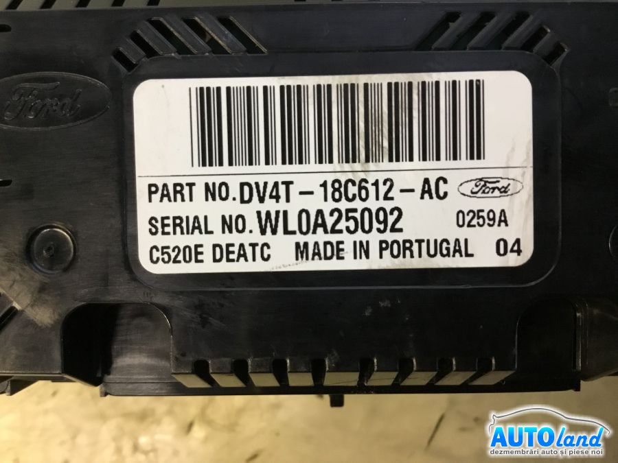 Panou Comanda Ac (ventilatie) FORD KUGA II 2012-2014 Cod DV4T18C612AC 