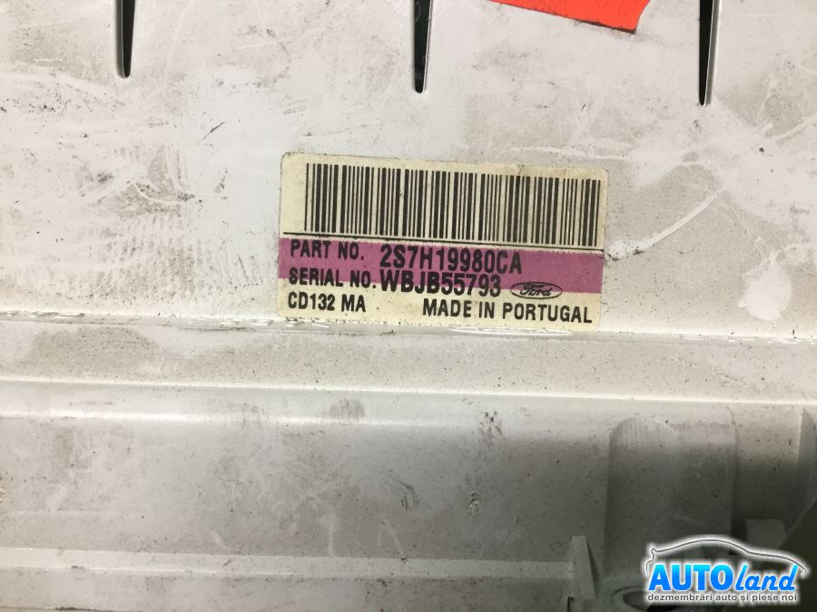 Panou Comanda AC (ventilatie) FORD MONDEO III (B5Y) 2000-2003 Cod 2S7H19980CA 
