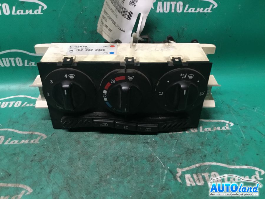 Panou Comanda AC (ventilatie) MERCEDES-BENZ A-CLASS (W168) 1997-2004 Cod 168830045 