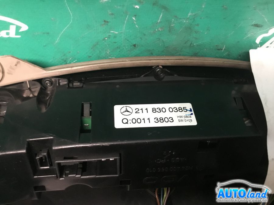 Panou Comanda AC (ventilatie) MERCEDES-BENZ E-CLASS (W211) 2002-2008