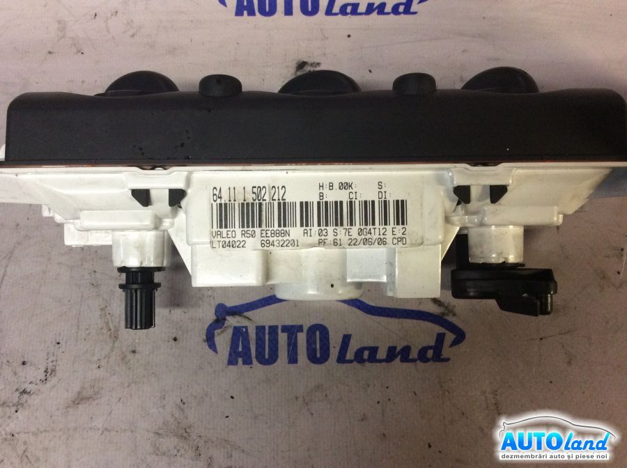 Panou Comanda AC (ventilatie) MINI MINI (R50,R53) 2001-2025 Cod 64111502212 