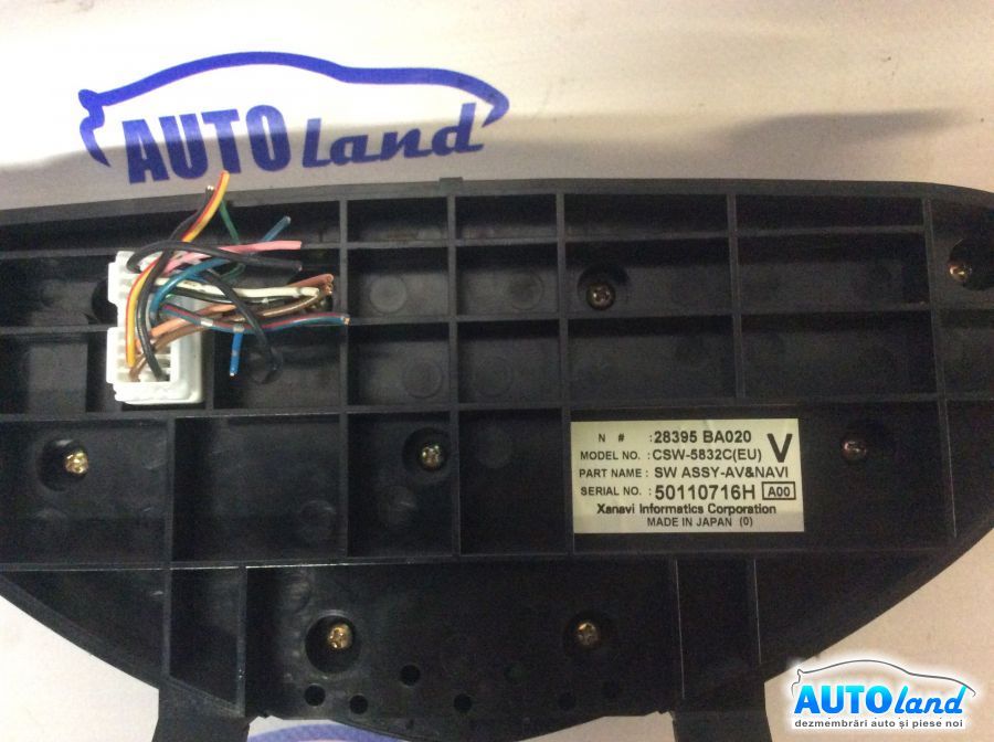 Panou Comanda AC (ventilatie) NISSAN PRIMERA Hatchback (P12) 2002-2025 Cod 28395BA020 