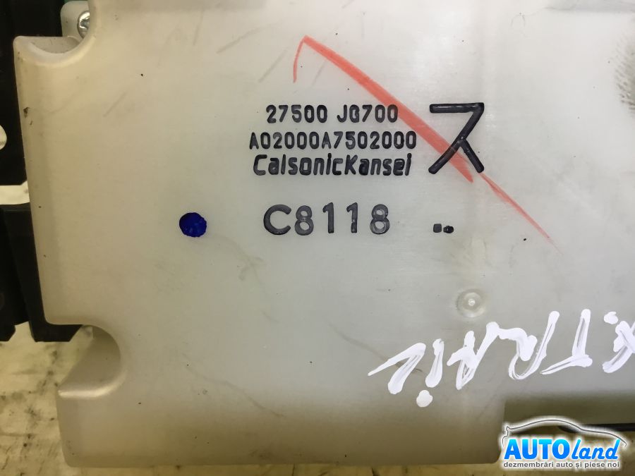 Panou Comanda Ac (ventilatie) NISSAN X-TRAIL (T31) 2007-2025 Cod 27500JG700 