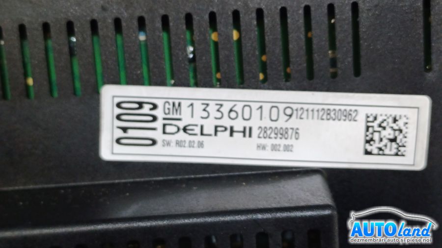 Panou Comanda Ac (ventilatie) OPEL ASTRA J hatchback 2009-2025 Cod 13360109 