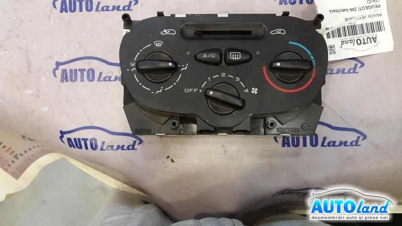 Panou Comanda AC (ventilatie) PEUGEOT 206 hatchback (2A/C) 1998-2025