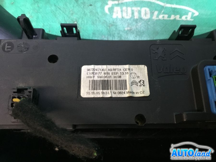 Panou Comanda AC (ventilatie) PEUGEOT 208 2012-2025 Cod 96722471XU 