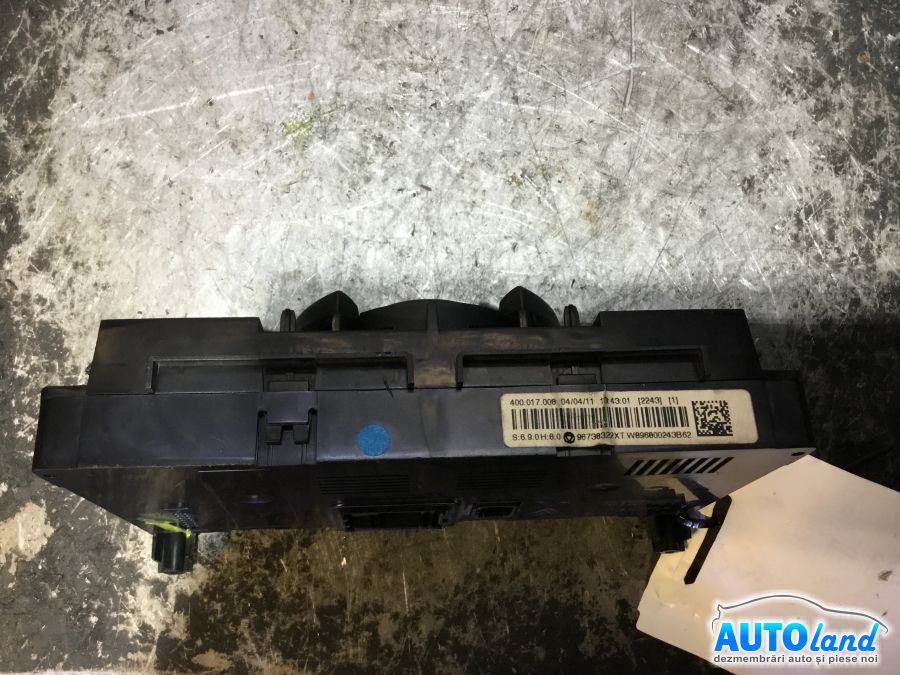 Panou Comanda AC (ventilatie) PEUGEOT 3008 2009-2025 Cod 96738322XT 