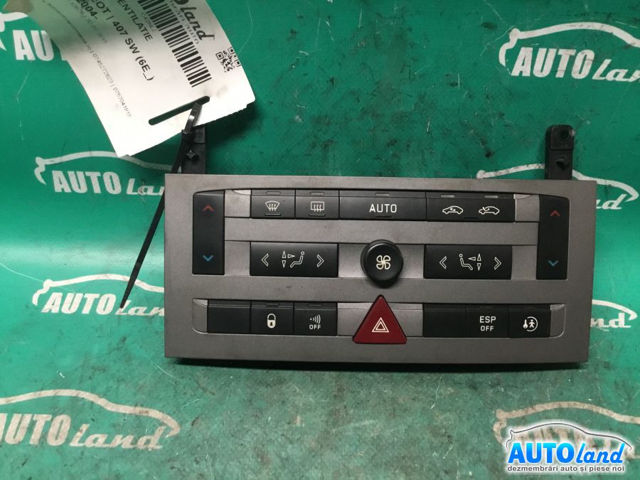 Panou Comanda AC (ventilatie) PEUGEOT 407 SW (6E_) 2004-2025 Cod 96573322 