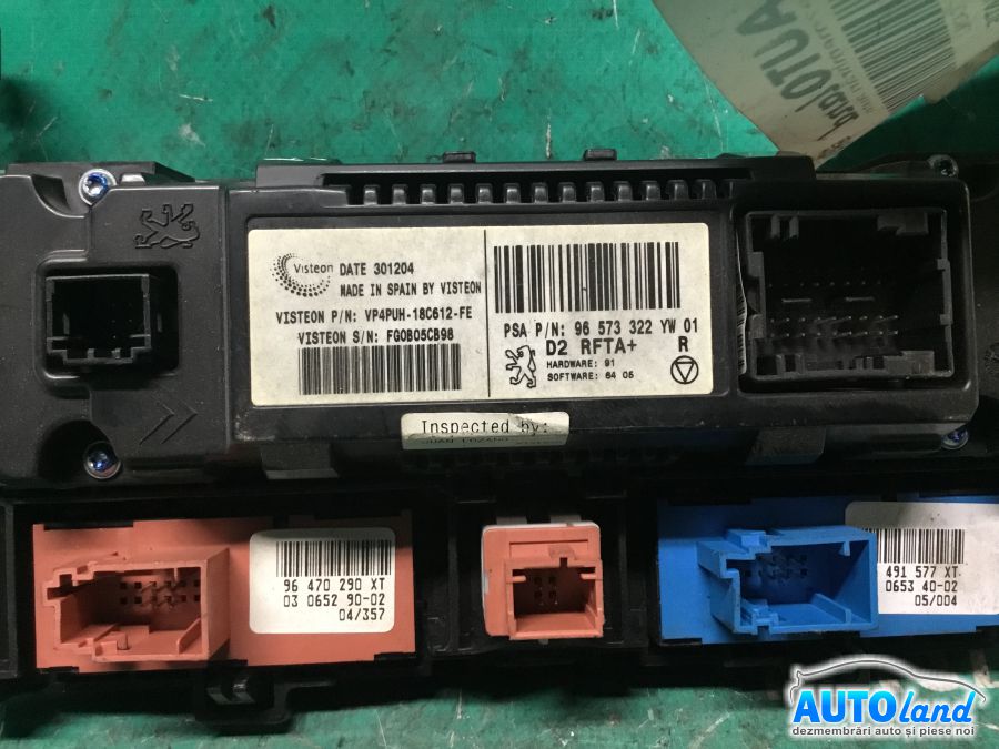 Panou Comanda AC (ventilatie) PEUGEOT 407 SW (6E_) 2004-2025 Cod 96573322 