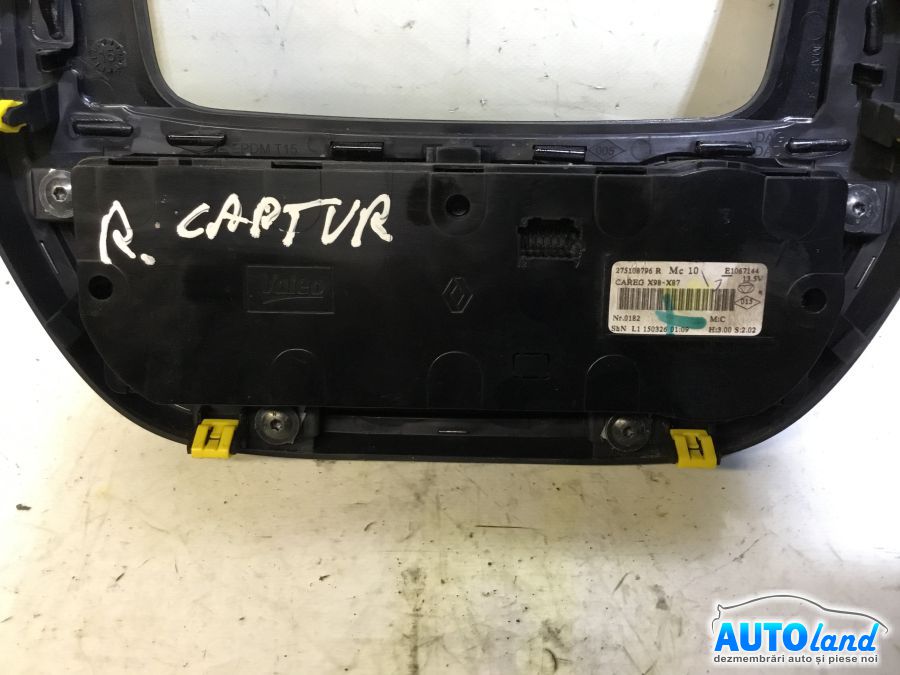 Panou Comanda Ac (ventilatie) RENAULT CAPTUR 2013-2025 Cod 275108796R 