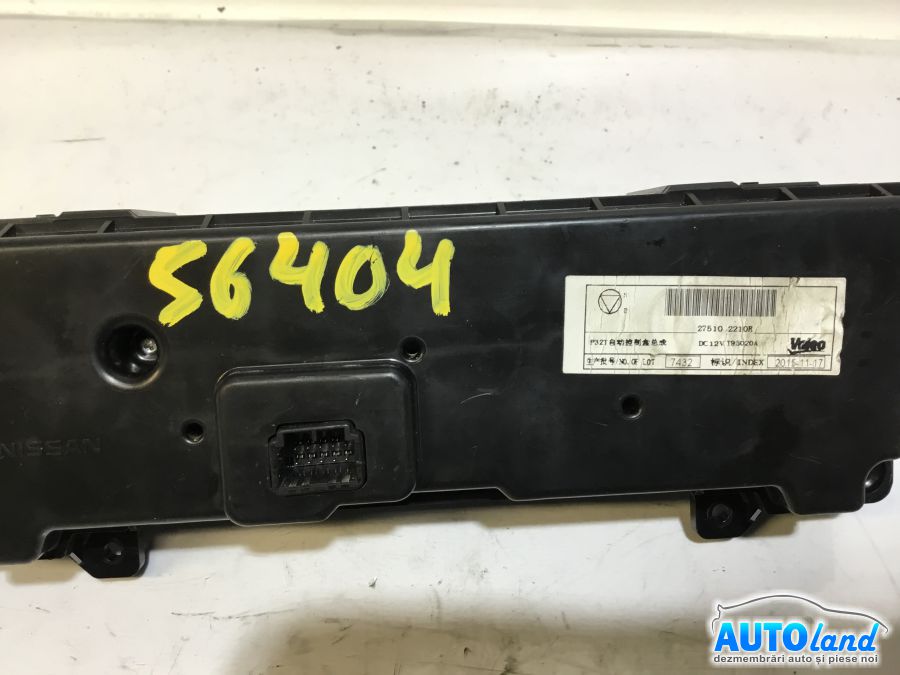 Panou Comanda AC (ventilatie) RENAULT KADJAR 2015-2025 Cod 275102210R 