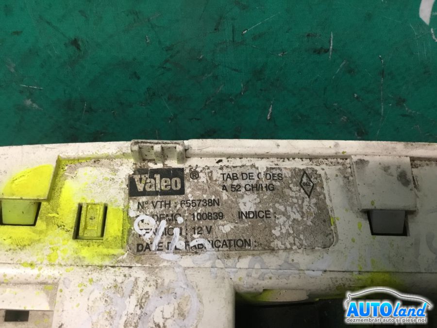 Panou Comanda AC (ventilatie) RENAULT MEGANE I (BA0/1_) 1996-2003 Cod 655738N 