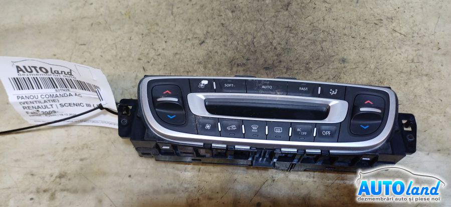 Panou Comanda Ac (ventilatie) RENAULT SCENIC III (JZ0/1_) 2009-2026 Cod 275109409R 