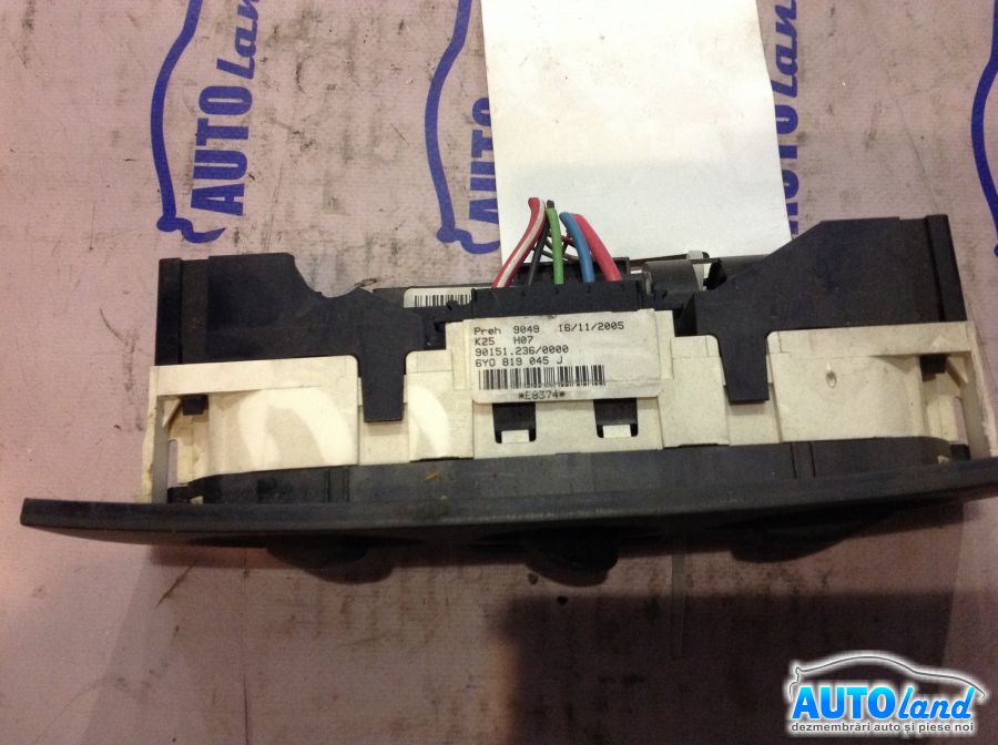 Panou Comanda AC (ventilatie) SKODA FABIA (6Y2) 1999-2025 Cod 6Y0819045J 