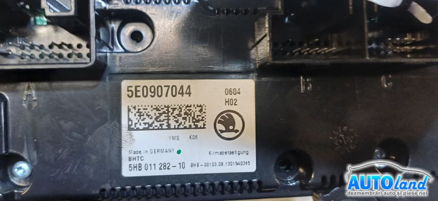 Panou Comanda Ac (ventilatie) SKODA OCTAVIA (5E3) 2012-2026 Cod 5E0907044 