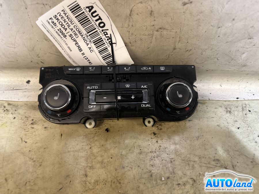 Panou Comanda Ac (ventilatie) SKODA SUPERB II (3T4) 2008-2026 Cod 3T0907044CJ 