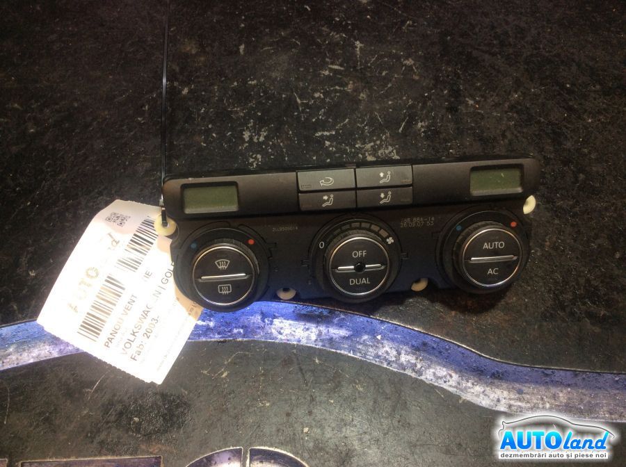 Panou Comanda AC (ventilatie) VOLKSWAGEN GOLF V (1K1) 2003-2025 Cod 1K0907044BR 