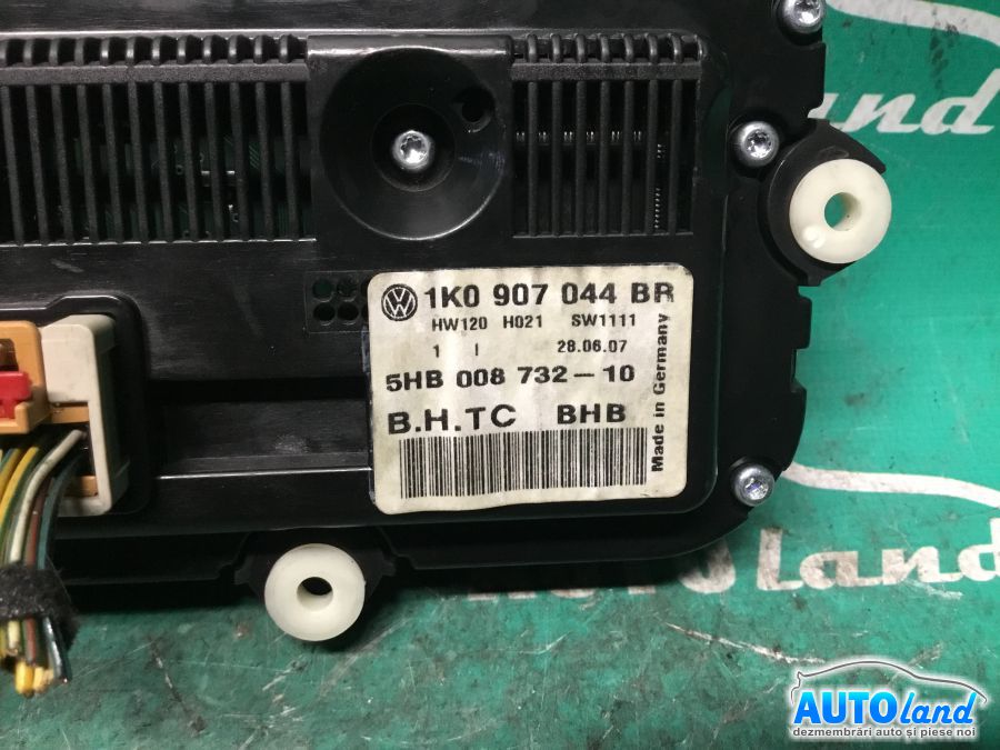 Panou Comanda AC (ventilatie) VOLKSWAGEN GOLF V (1K1) 2003-2025 Cod 1K0907044BR 