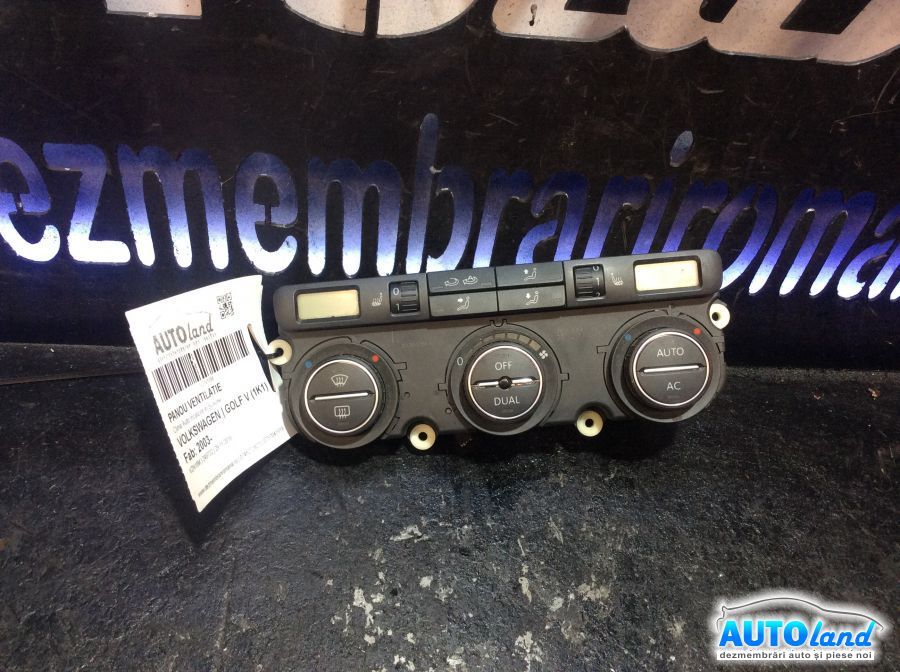 Panou Comanda AC (ventilatie) VOLKSWAGEN GOLF V (1K1) 2003-2025 Cod 1K0907044DA 