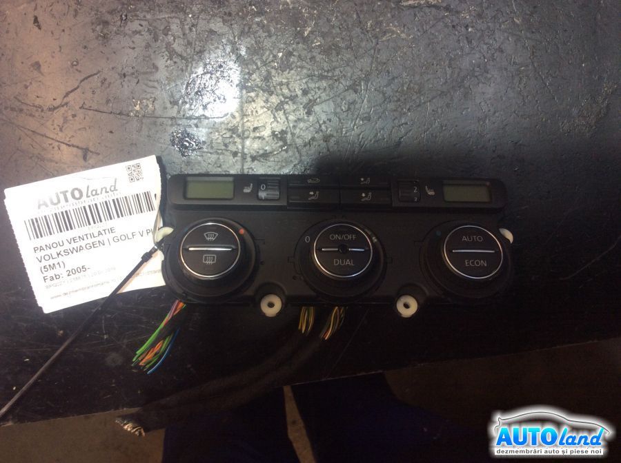 Panou Comanda AC (ventilatie) VOLKSWAGEN GOLF V PLUS (5M1) 2005-2025 Cod 74641471 