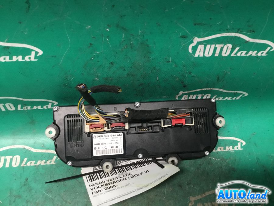 Panou Comanda AC (ventilatie) VOLKSWAGEN GOLF VI 2008-2025 Cod 5K0907044AM 