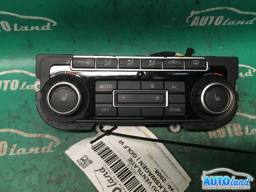 Panou Comanda AC (ventilatie) VOLKSWAGEN GOLF VI 2008-2025 Cod 5K0907044AM 