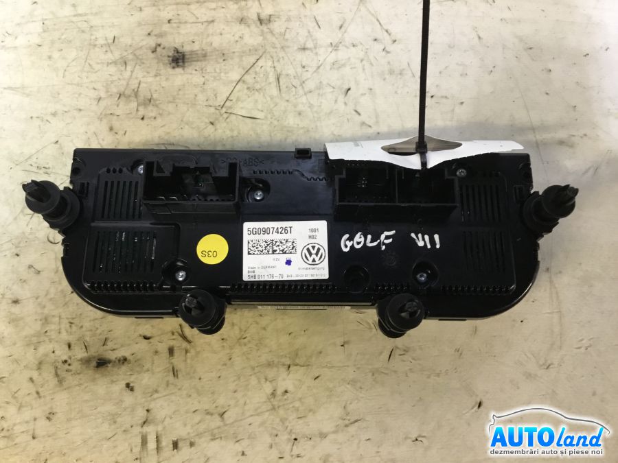 Panou Comanda Ac (ventilatie) VOLKSWAGEN GOLF VII 2012-2025 Cod 5G0907426T 
