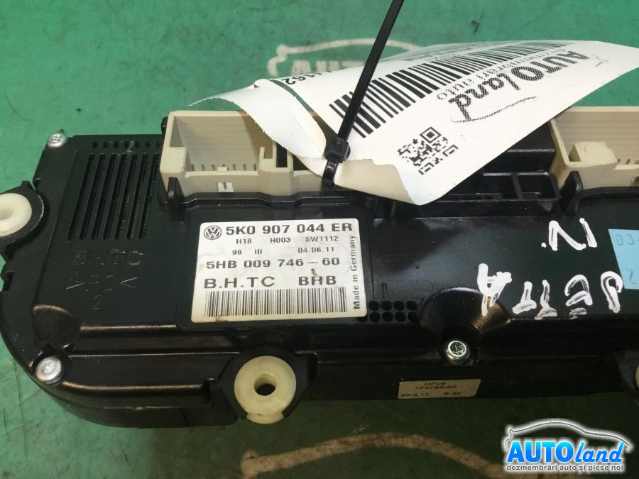 Panou Comanda AC (ventilatie) VOLKSWAGEN JETTA IV (162) 2010-2014 Cod 5K0907044ER 