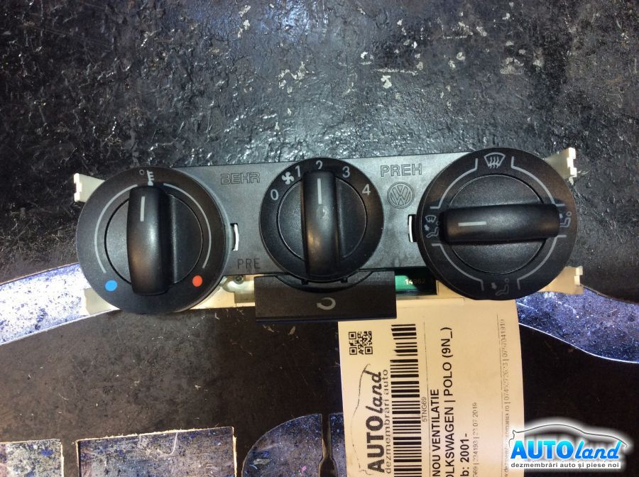 Panou Comanda AC (ventilatie) VOLKSWAGEN POLO (9N_) 2001-2025