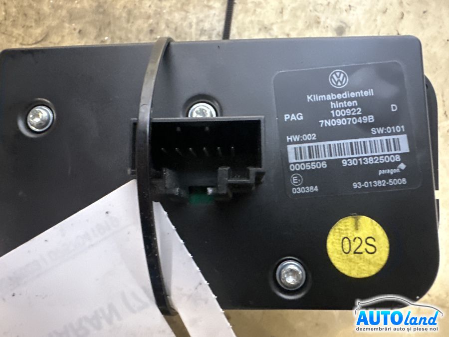 Panou Comanda Ac (ventilatie) VOLKSWAGEN SHARAN (7N) 2010-2025 Cod 7N0907049B 