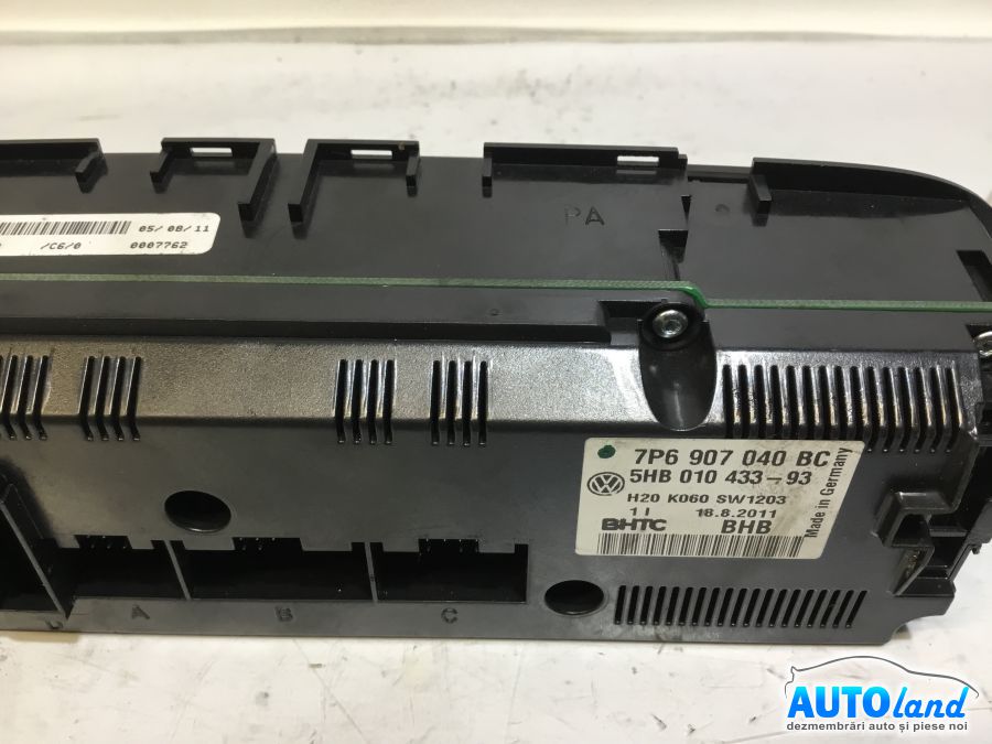 Panou Comanda AC (ventilatie) VOLKSWAGEN TOUAREG (7P5) 2010-2025 Cod 7P6907040BC 