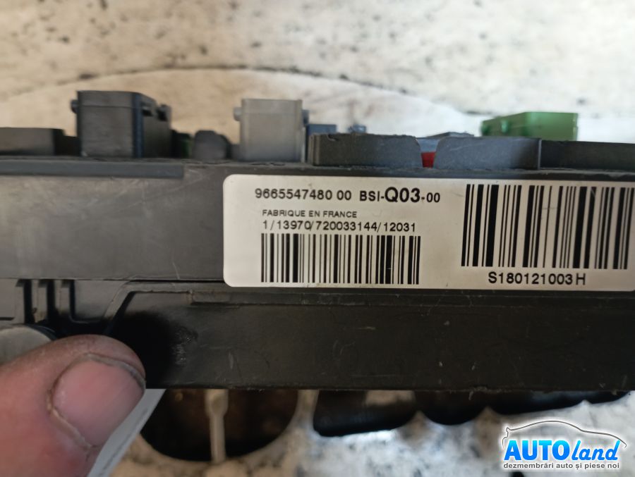 Panou Sigurante (tablou) CITROEN C4 (B7) 2009-2026 Cod 9665547480 