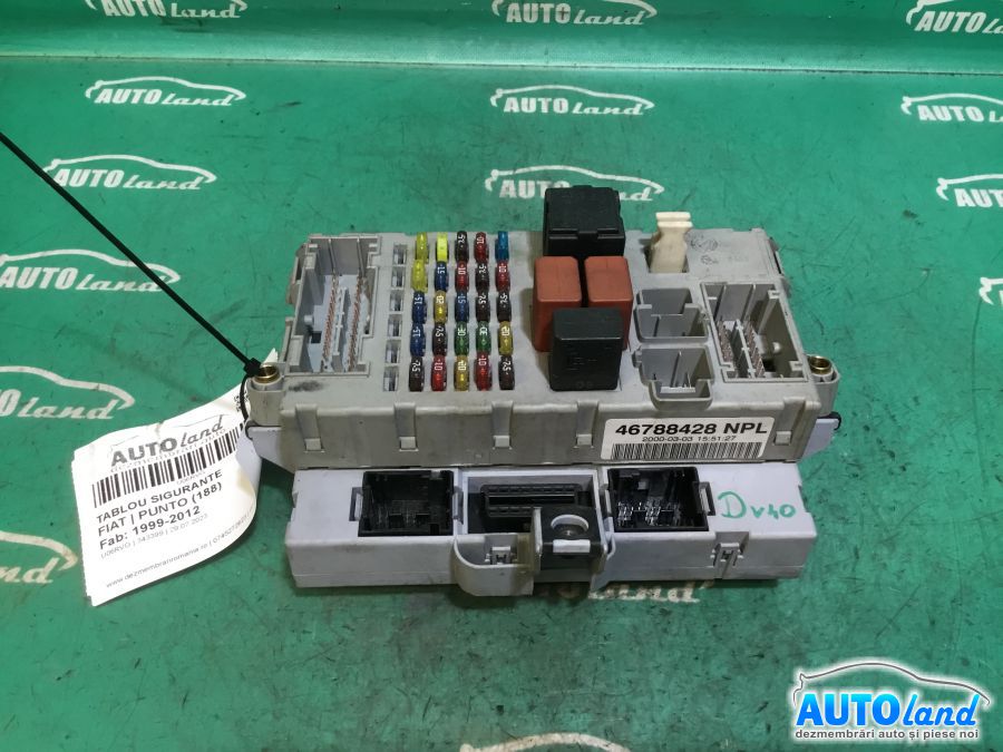 Panou sigurante (tablou) FIAT PUNTO (188) 1999-2012 Cod 46788428 