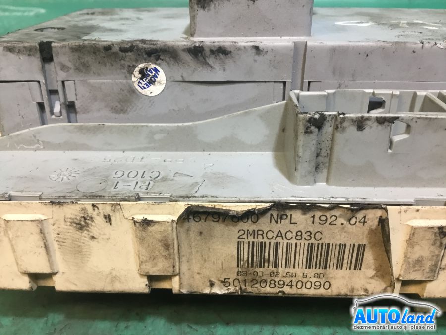 Panou sigurante (tablou) FIAT STILO (192) 2001-2025 Cod 46797600 